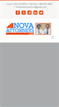 Mobile Screenshot of novaattorneys.com